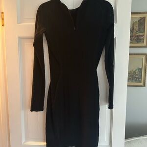 rag & bone Black Long Sleeve Dress